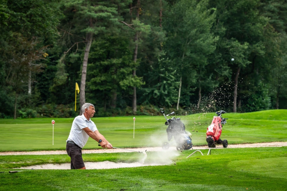 Reportage photo d’un tournoi de golf